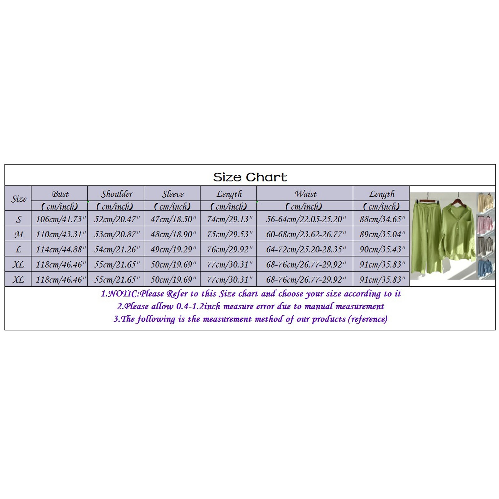 thumbnail image 4 of Conjunto informal de camisa retro de algodón con botones y pantalones cortos holgados de cintura alta con bolsillos para mujer - Conjunto de dos piezas para primavera/verano, 4 of 4